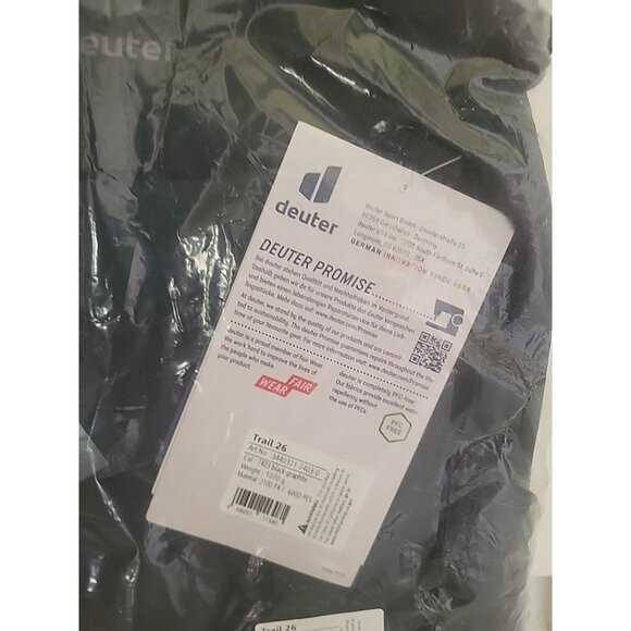 Deuter Unisex - Adult's Trail 26 Alpine Hiking Backpack (Black Graphite), 26 L - Picture 9 of 13